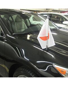 Autoflaggen-Ständer Diplomat-Z-Chrome